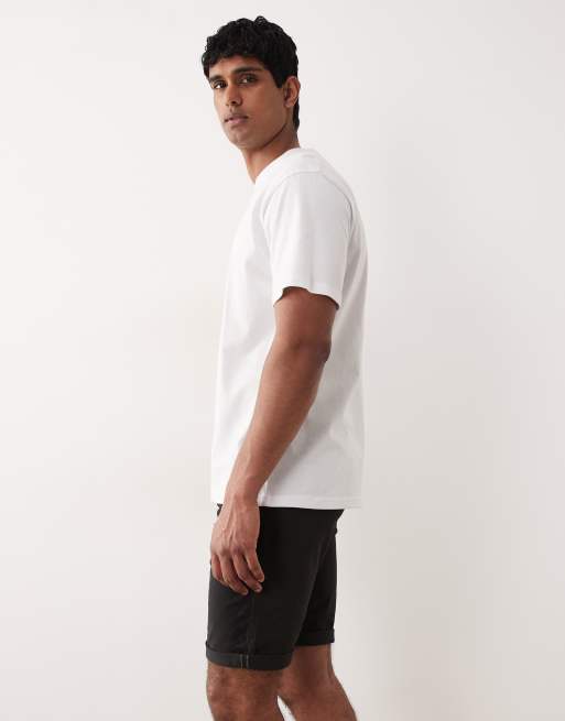 Only & Sons – Svarta chino-shorts med smal passform, 3 av 5