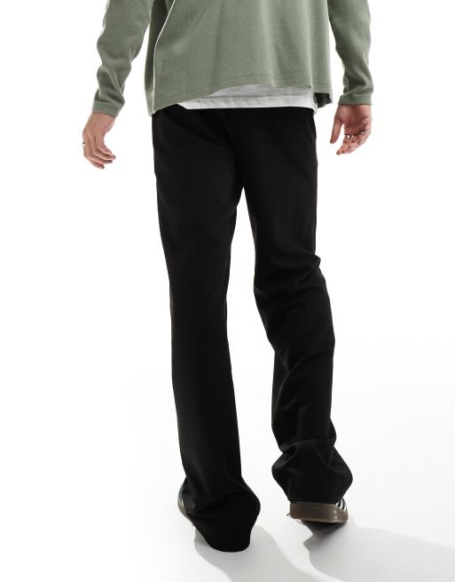 Only & Sons – Svarta, figursydda byxor med ledig passform, 5 av 5