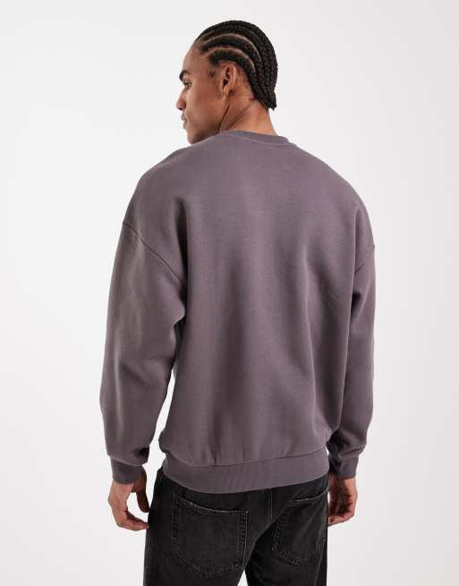 ONLY & SONS - Sweat oversize - Gris foncé, 3 de 5
