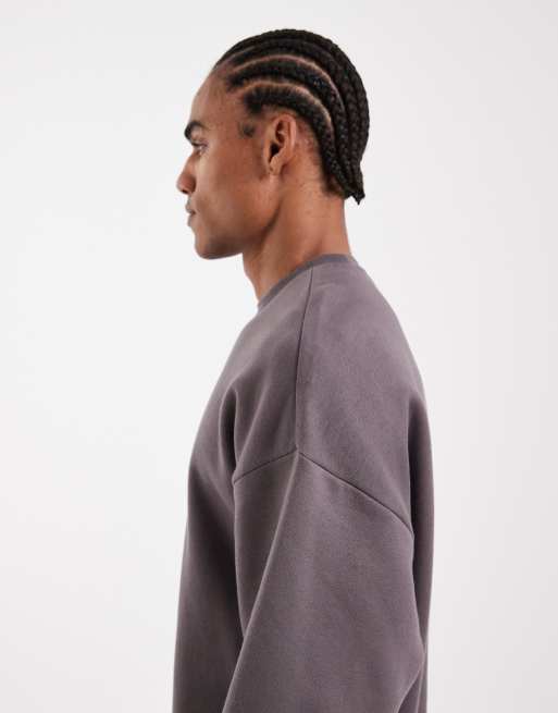 ONLY & SONS - Sweat oversize - Gris foncé, 4 de 5