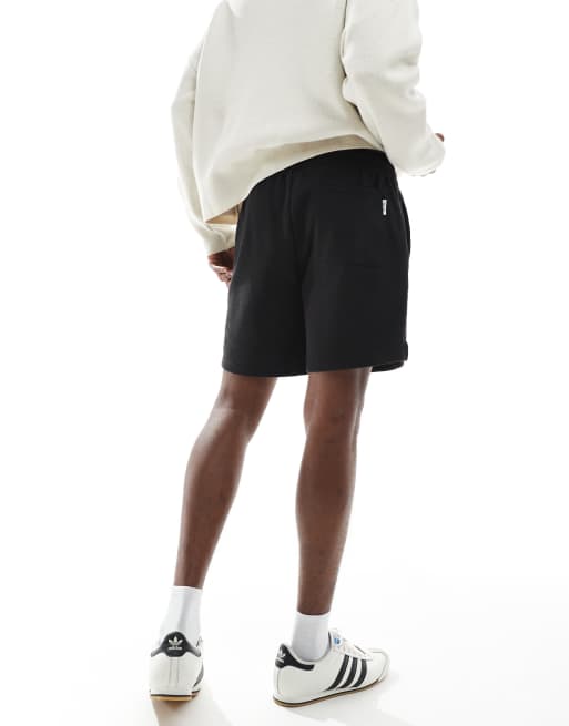 ONLY & SONS sweat shorts in black