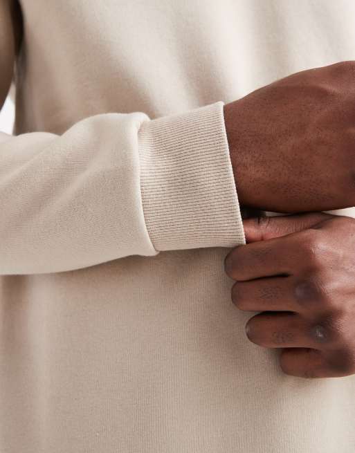 ONLY & Sons - Sweatshirt met ronde hals in beige, 3 van 5