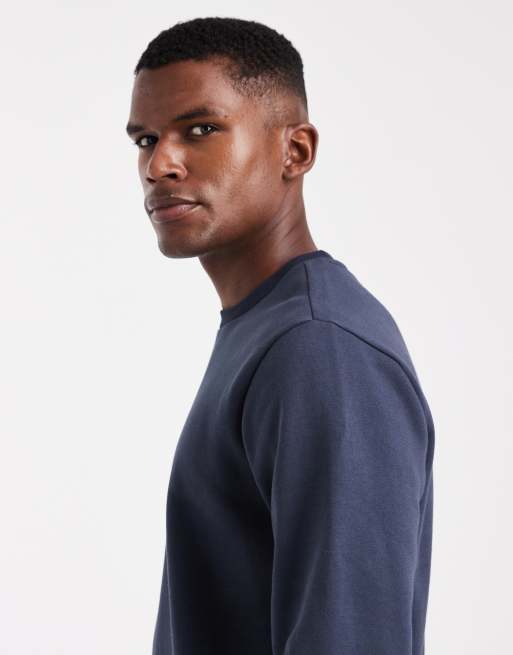 ONLY & Sons - Sweatshirt met ronde hals in donker marineblauw, 4 van 5