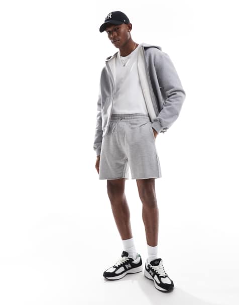 ONLY & SONS - Sweatshort in lichtgrijs - view 1