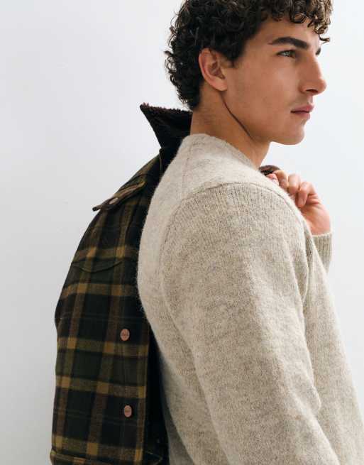 ONLY & SONS sweter z okrągłym dekoltem, luźny krój, w kolorze stone, 2 z 5