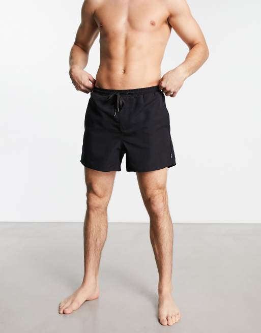 ONLY & SONS swim shorts in black, 3 of 4