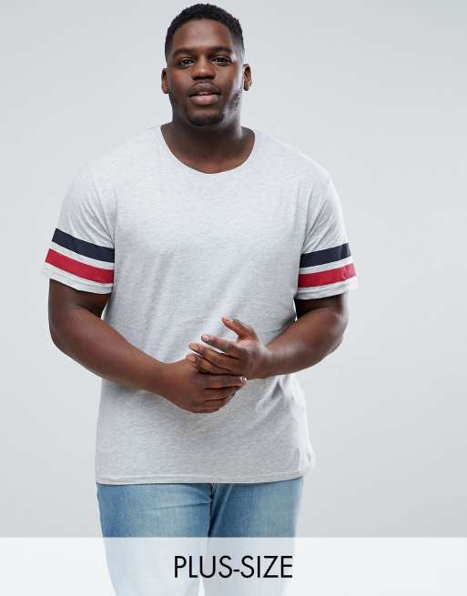 Only & Sons - T-shirt à rayures multicolores sur les manches
