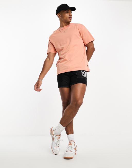 Only & Sons - T-shirt comoda color pesca