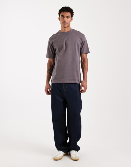 ONLY & SONS - T-shirt comoda grigio petrolio, 2 di 5