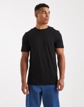T-shirt col rond Homme TUTIN Noir - Ref TUTIN-009