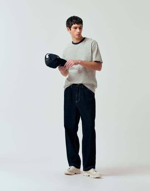 ONLY & SONS - T-shirt décontracté à rayures - Crème, 2 de 5