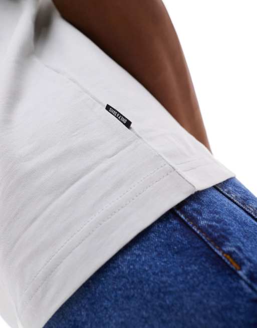 ONLY & SONS - T-shirt décontracté - Gris givré, 4 de 4