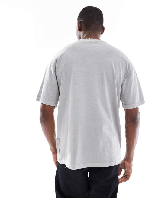 ONLY & SONS - T-shirt effet usé - Gris, 3 de 5