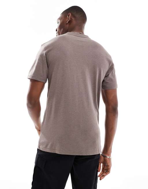 ONLY & SONS – T-Shirt in Braun mit regulärem Schnitt, 4 von 4