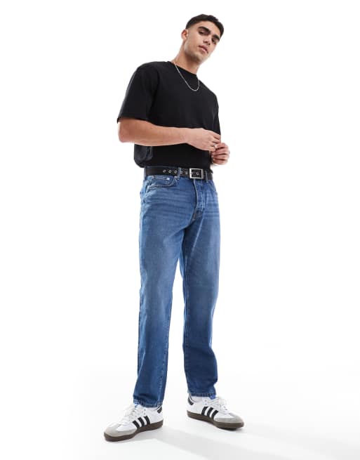 ONLY & SONS - T-shirt nera in airtex vestibilità comoda, 2 di 4