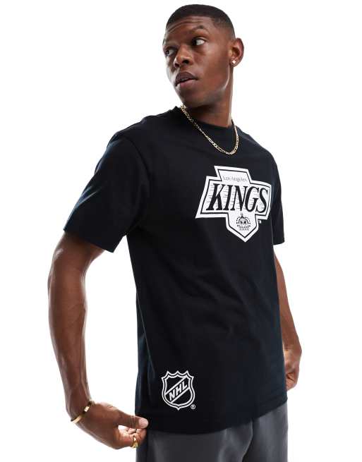 ONLY & SONS - T-shirt taglio comodo nera con stampa “LA Kings”
