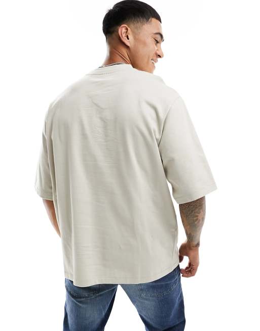 ONLY & SONS - T-shirt ultra oversize - Beige, 2 de 4