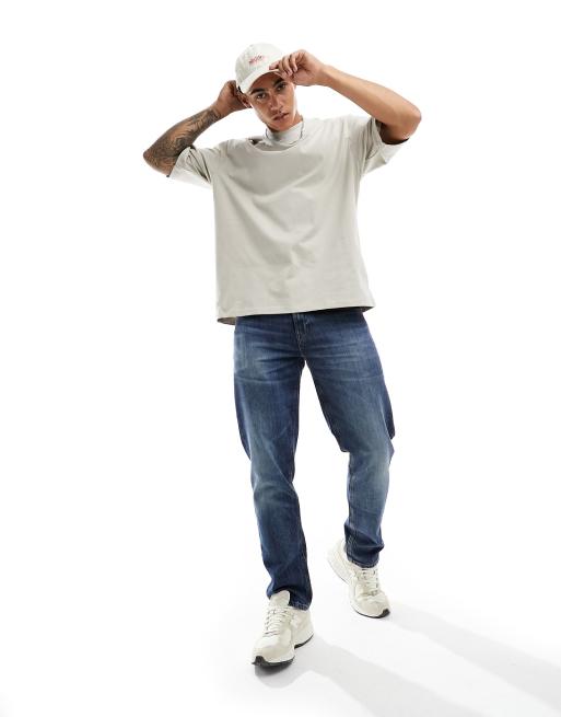 ONLY & SONS - T-shirt ultra oversize - Beige, 3 de 4