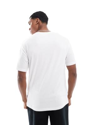 Only & Sons T-shirt With Graffiti Photo Print In White