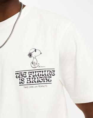 stradivarius snoopy t shirt