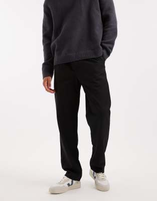 Only & Sons Tailored Pants In Black