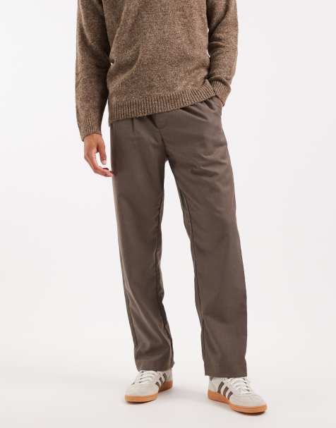 ONLY & SONS tailored trouser in grey - view 1