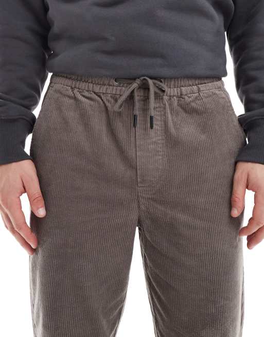 ONLY & SONS - Tapered og lysebrune fløjlsbukser, 5 af 5