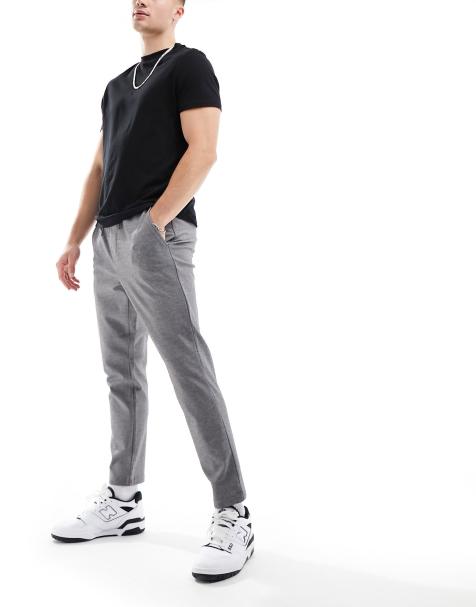 Pantalón slim vestir - Gris oxford