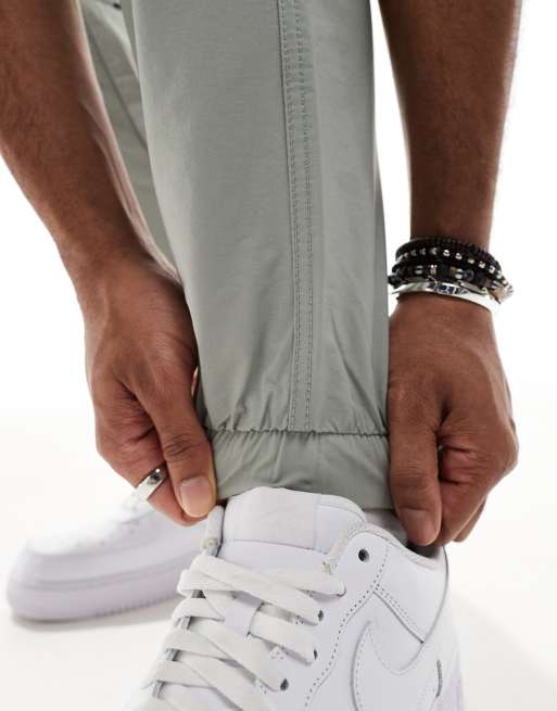 ONLY & SONS tapered tech cargo in light gray | ASOS