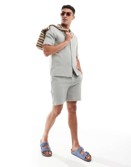 ONLY & SONS texture set in pale grey