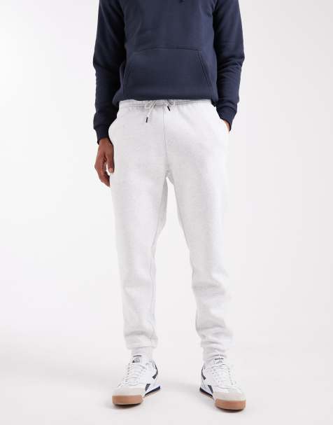 ONLY & SONS trackies in super light grey - view 1