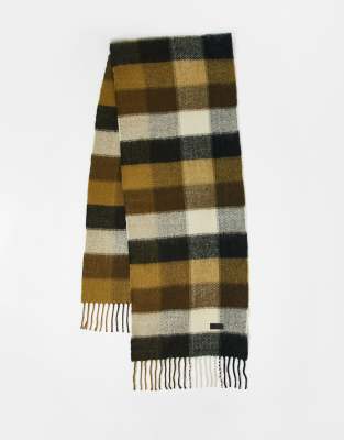 Only & Sons - Tørklæde med brune buffalo-tern