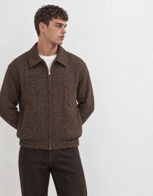 ONLY & SONS tweedjacka i chokladbrun, 9 av 9