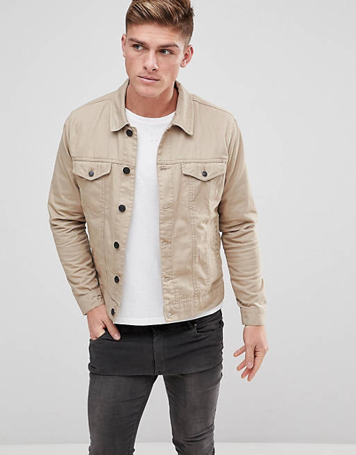 Only & Sons Twill Trucker Jacket | ASOS