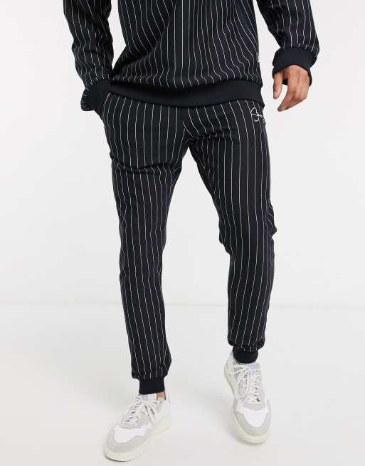 two piece jogger set mens