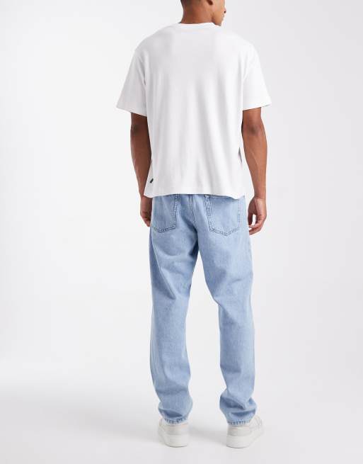 ONLY & SONS – Tye – Avsmalnande jeans i ljus tvätt med ledig passform, 2 av 5