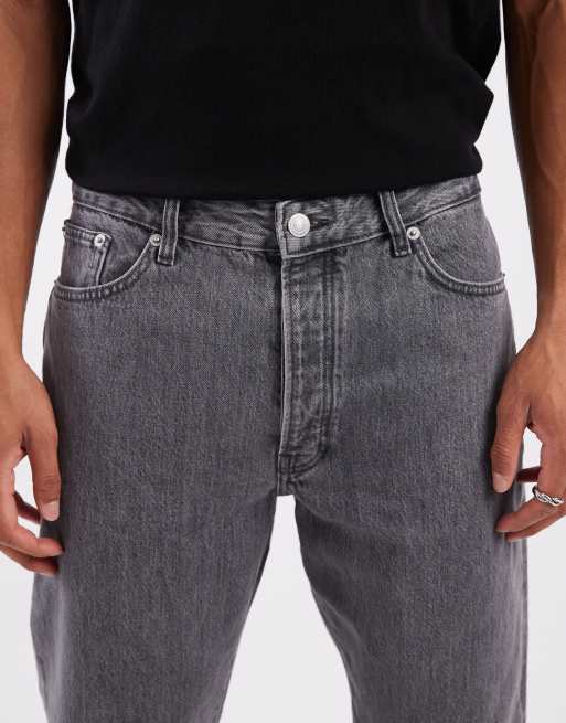 ONLY & SONS - Tye - Jeans affusolati ampi grigi , 4 di 5