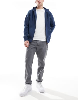 ONLY & SONS Tye loose tapered jeans in grey