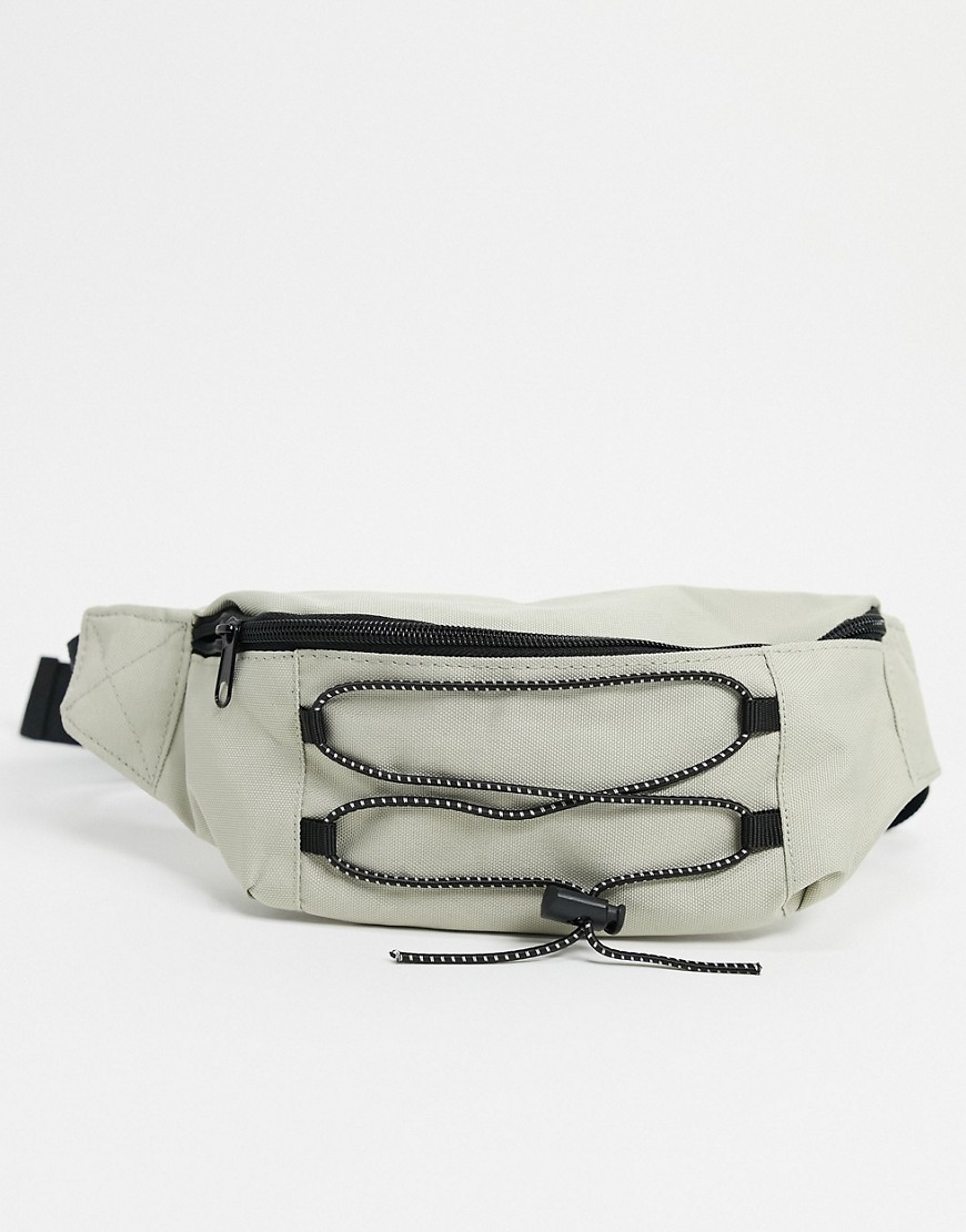 Only & Sons utility fanny pack in beige-Brown