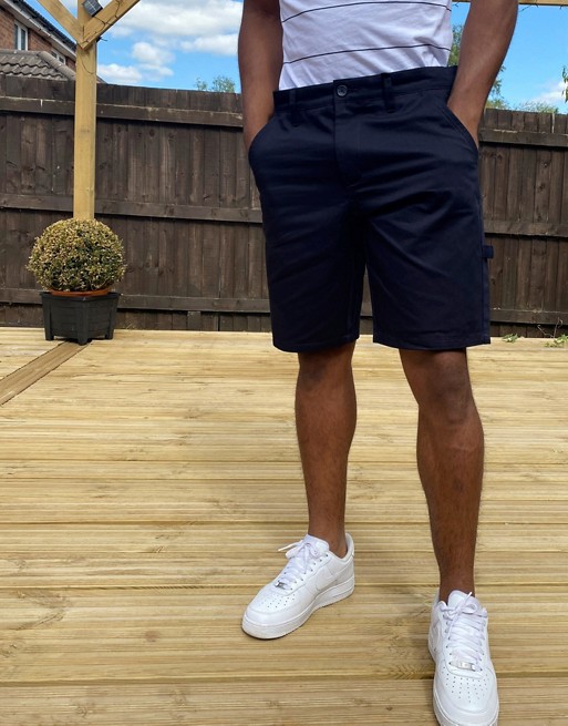 Only & Sons utility short in navy