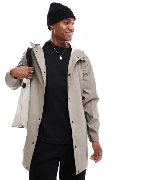 Only & Sons - Veste de pluie à capuche - Beige - view 1