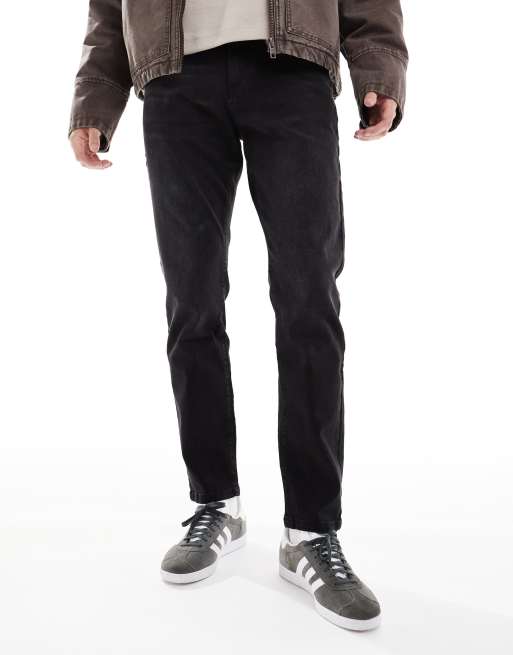 ONLY & SONS – Weft – Czarne jeansy o regularnym kroju, 3 z 5