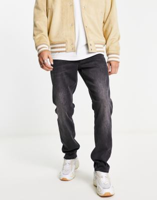 Only & Sons Weft regular fit jeans in grey wash  - ASOS Price Checker