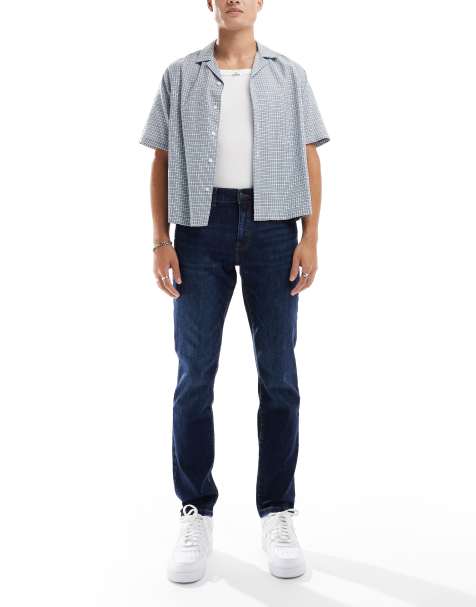 Only & Sons - Weft - Jeans elasticizzati vestibilità classica lavaggio scuro - view 1
