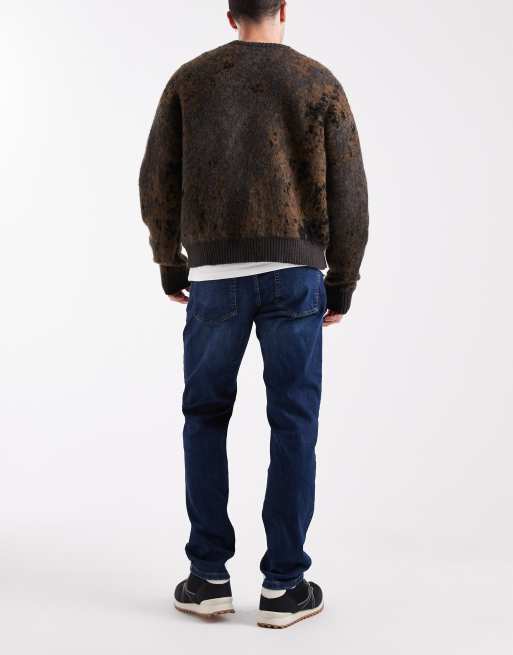 Only & Sons - Weft - Jeans elasticizzati vestibilità classica lavaggio scuro, 2 di 5