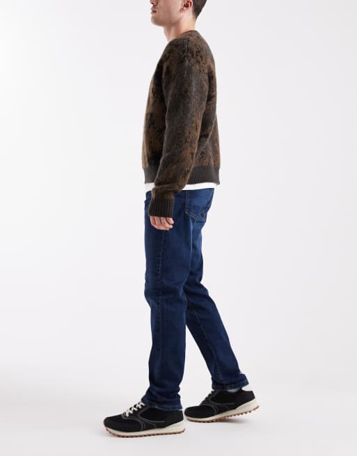 Only & Sons - Weft - Jeans elasticizzati vestibilità classica lavaggio scuro, 3 di 5