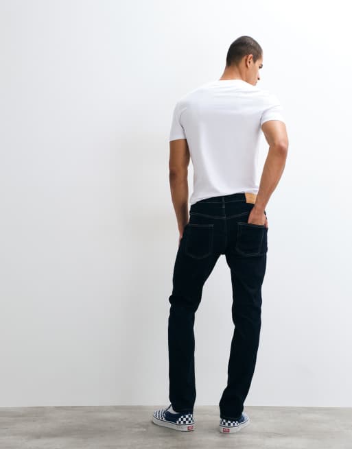 ONLY & SONS - Weft - Jeans i mørkeblå vask i regular fit, 4 af 5