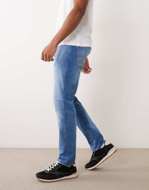 ONLY & SONS - Weft - Jeans regular fit lavaggio medio blu, 3 di 5