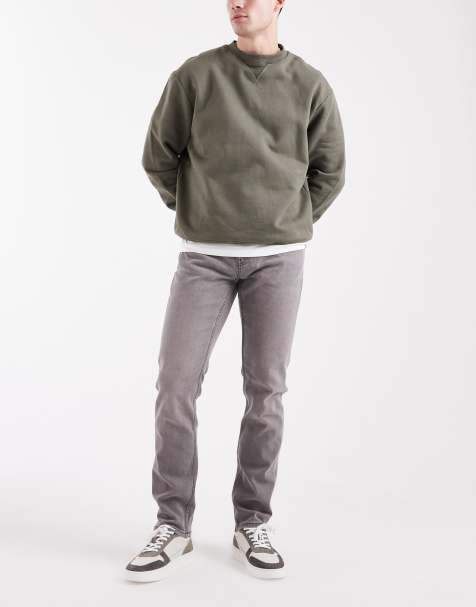 ONLY & SONS - Weft - Jeans vestibilità classica grigio - view 1