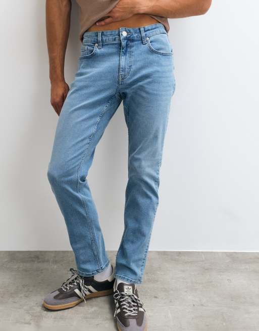 ONLY & SONS Weft regular fit jeans i vintageblå tvätt, 3 av 5